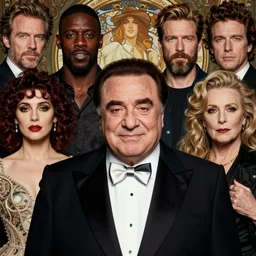 portrait of idris elba danny devito cosplay, by giuseppe arcimboldo and paul barson and annie leibovitz and faith yata and artgerm and alphonse mucha, photorealistic, f 1. 8, soft lightning, high detail, 8 k