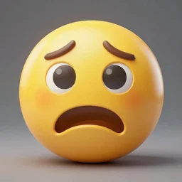 Emoji representing fear, artist interpretation, concept render, rendered in unreal engine, studio lighting, rendered in octane, trending on artstation, artstation 3D, artstation render, artstation unreal engine, 4k, 8k