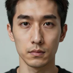a realistic portrait of a man with catlike nose, artstation artist