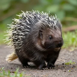 ornate porcupine