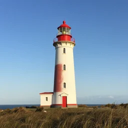 lonely lighthouse style by oksana dobrovolska