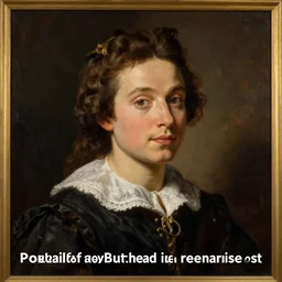 “ portrait of Beavis and Butthead in a renaissance painting”