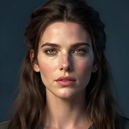 painterly portrait, Sandra Bullock, fantasy, pascal blanch:7, james gurney:7, unreal engine:-1, cinematic light:7, 4k octane render:-1, trending on artstation:7, pinterest, full face, symmetrical face, volumetric lighting, deviantart