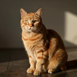 pretty ginger cat