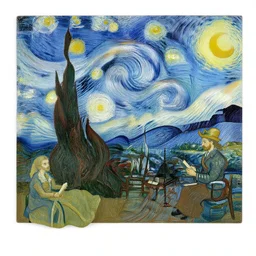decameron scene by van gogh