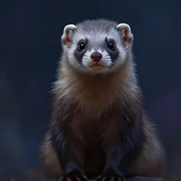 a girl from final fantasy live action, anthropomorphic ferret, evocative, mystical night, very very very very detailed, award winning, masterpiece digital painting by greg rutkowski, alex grey, artstation, 4 k wallpaper