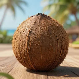 now, the coconut root, to tell you the truth,, silly, ultra realistic, unreal engine 5, depth of field, bokeh, octane render, 8 k hd,