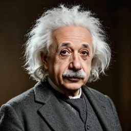 portrait of albert einstein dressed as a disney genie, by julie bell