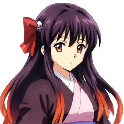 full headshot portrait of Hakurei Reimu, drawn by WLOP, attractive character, colored sketch anime manga panel, Cirno from Touhou, trending on artstation