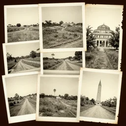 old photographs of unknown places
