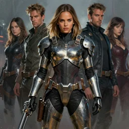 fashion model jessica alba wearing metal gear armor holding gun dramatic lighting art by brandon anschutz by yoji shinkawa by richard schmid by greg rutkowski by sandra chevrier by jeremy lipking cinematic dramatic brush strokes background