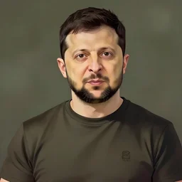 portrait of zelensky, artstation, cartoon, elegant, highly detailed, digital painting, masterpiece art by ghibli!, makoto shinkai!, bluth!, fujita goro!, giraud!, ghailan!, akihiko yoshida!, fadeev! 8 k