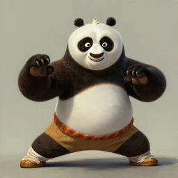 a painting of a kung fu panda, stylized, beautiful, unimaginable, very high detailed, sharp focus, trending on artstation, cgsociety, deviantart