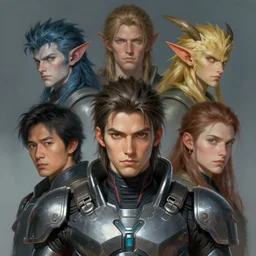 character concept portrait, centralized head and upper torso, air elementals, style digital painting, concept art, smooth, sharp focus, illustration, from metal gear, by ruan jia and mandy jurgens and william - adolphe bouguereau, artgerm