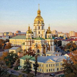 a pastel kyiv