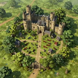 Lumbridge Guide from Runescape, hyperdetailed, artstation, cgsociety, 8k
