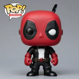 funko pop of a deadpool wearing a tuxedo