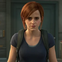 Screenshot of Emma Watson in Half-Life 2