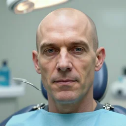 a highly detailed grotesque portrait of a dentist, james gurney, james jean