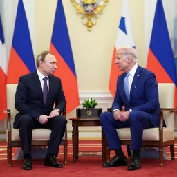 president joe biden face to face with vladimir putin, nikon 3 5 mm, photograph