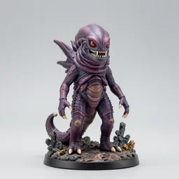 a precious moments figurine of a demogorgon