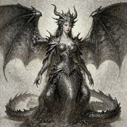 mid angle shot of a beautiful dragon queen by HP lovecraft, intricate,elegant, highly detailed, centered, digital painting, artstation, concept art, sharp focus,illustration, artgerm, Tomas Alen Kopera, Peter Mohrbacher donato giancola,Joseph Christian Leyendecker, WLOP,Boris Vallejo