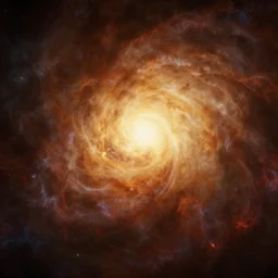 warm colours, cinematic render of atmospheric deep space, volumetric lighting, cathrin machin