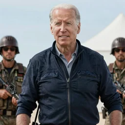 clear photograph of joe biden as rambo, movie scene, photorealistic, highly detailed