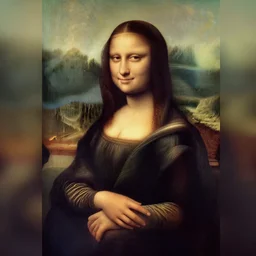 mona lisa in chinese dress