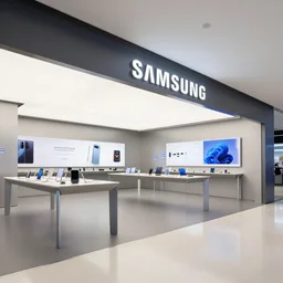 (2030s flagship retail interior Samsung Microsoft Apple) by Jean-Baptiste Monge !!!!!!!!!!!!!!!!!!!!!!!!!!!