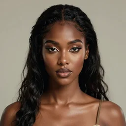 portrait of princess, intricate, sharp focus, octane render, realistic, photo, detailed, beautiful, brown skin, unreal engine, symmetrical!!, loreal, maybelline, sephora, loreal, artstation, art by artgerm, rossdraws, makeup by pat mcgrath, cinematic, concept art, filmic, vsco