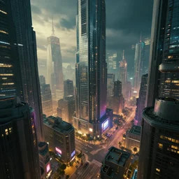 life in cyberpunk city, beautiful dynamic lighting, cinematic, wide angle establishing shot, extremely high detail, photo realistic, cinematic lighting, post processed, concept art, artstation, matte painting, style by frederic church, raphael lacoste, unreal engine 8 k