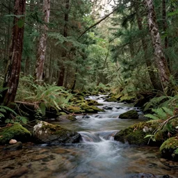 color landscape photo by michael frye, david brookover, ansel adams, a stream in the woods, gorgeous, subtle colors, award winning photography