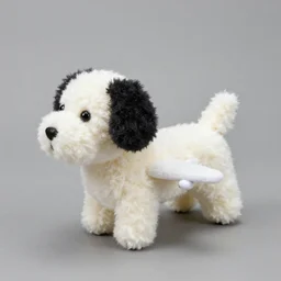 an airplane shaped dog