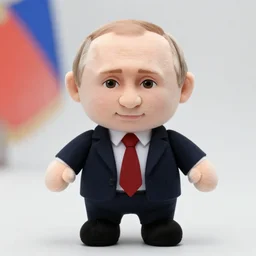 vladimir putin as a plushie