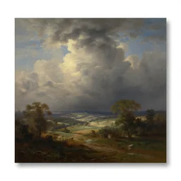 a beautiful landscape painting by alfred bierstadt, trending on arstation