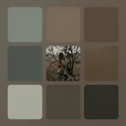 melancholy color palette