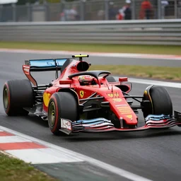 professional photograph of a ferrari formula 1 racecar from the year 2 0 3 0