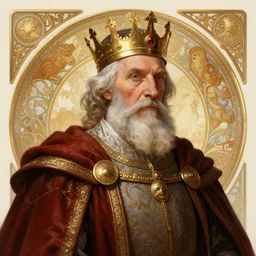 ultra realistic portrait of a medieval old king, intricate, elegant, highly detailed, digital painting, artstation, concept art, smooth, sharp focus, illustration, art by artgerm and greg rutkowski and alphonse mucha, 8 k