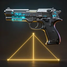 a biopunk pistol, luminescent, rule of thirds, golden ratio, ambient lighting, syd mead, greg rutkowski, wlop, artgerm, artstation, highly detailed masterpiece