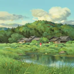 landscape by miyazaki, byearl norem