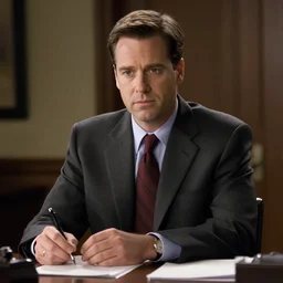a still from the 2001 TV Show The West Wing Starring Jon Stewart