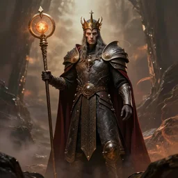 the king of mars, fantasy gothic medieval alien
