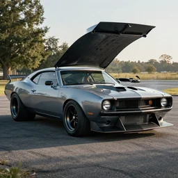 fusion powered american muscle car