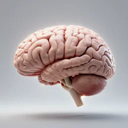 a floating brain | | digital artwork made by clive barker, david cronenberg and dario argento, symmetrical rim light, anatomically correct