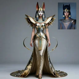 oni kitsune editorial by utakava kiyoshi, ancient egyptian haute couture by alexander mcqueen, oni still frame from'stargate'( 1 9 9 4 ), haute couture of goddess oni by marek okon, expressive metal couture editorial by iris van herpen