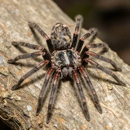 fungus infested spider
