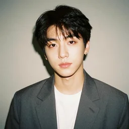 1990s Photograph of a Kpop idol, 35mm film look