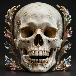 skull, drinking coffee. intricate artwork. octane render, trending on artstation, greg rutkowski very coherent symmetrical artwork. cinematic, hyper realism, high detail, octane render, 8 k, iridescent accents