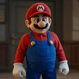 Pedro pascal as super Mario, cinematic movie, dramatic scene, Martin Scorsese film